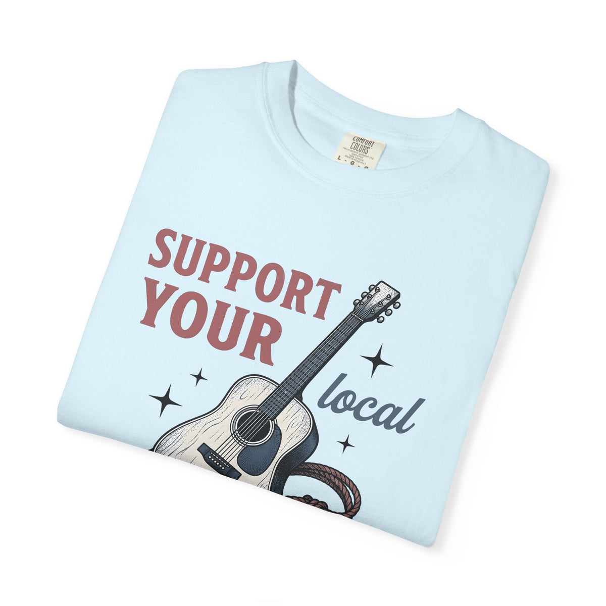 Acoustic Guitar Shirt Cowgirl Folk Gift for Women Hand product image 8