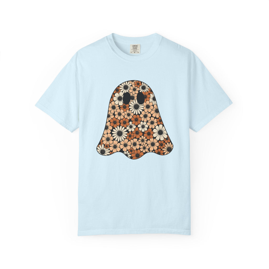 Garden Ghost Shirt Halloween Flora Unisex Gift Folk Tee product image 2