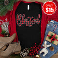 Blessed Plaid Tee - Black - 15 product image 1