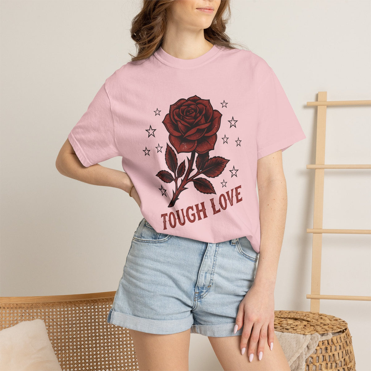 Floral Rose Shirt Cowgirl Cowboy Gift Women Body Art Tee product image 12