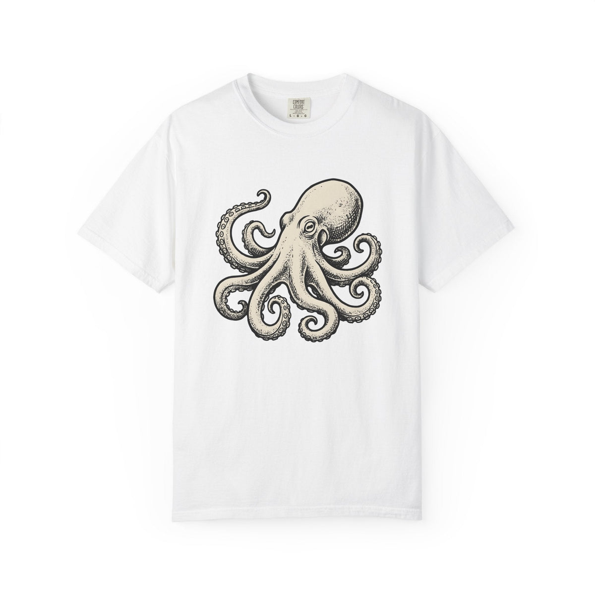 Octopus Graphic Shirt Animals Ocean Unisex Gift Vintage Tee product image 1