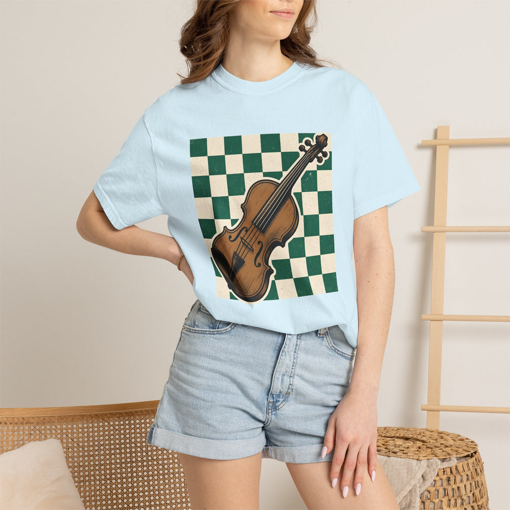 Fiddle Illustration Shirt St Patrick's Day Instruments product image 9