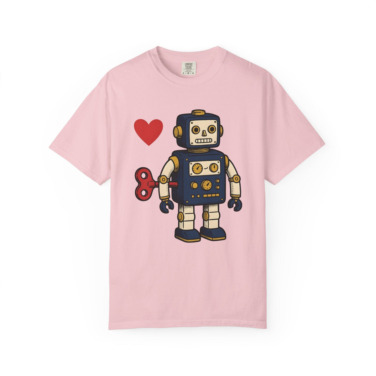 Android Heart Shirt Valentine's Day Old-School Unisex Gift product image 3
