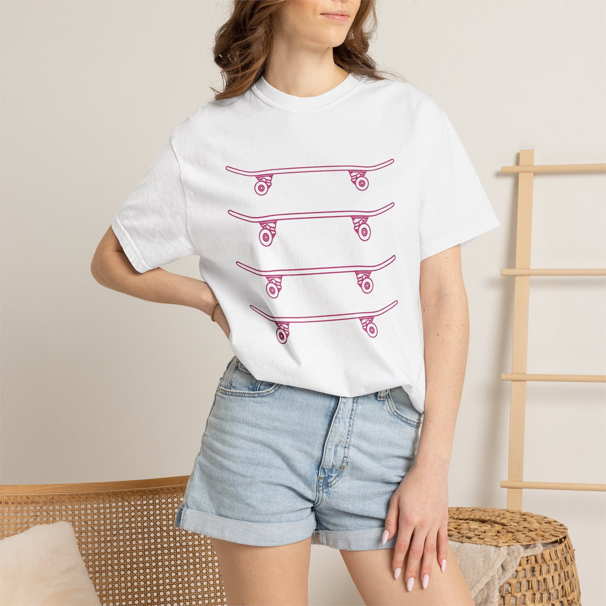 Skateboard Design Shirt Skateboarding Urban Unisex Gift product image 6