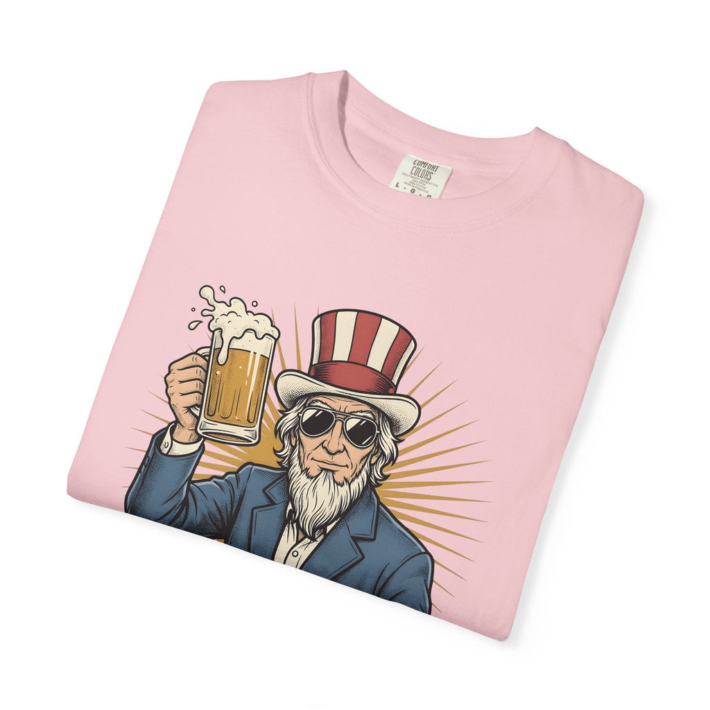 Uncle Sam Beer Shirt 4th Of July Unisex Gift Vintage Tee product image 11