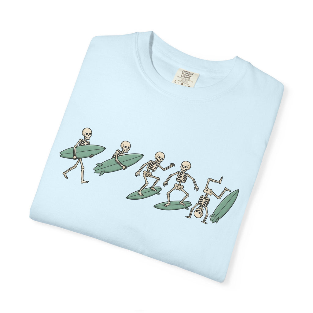 Skeleton Wave Riding Shirt Surfing Coast Unisex Gift product image 9