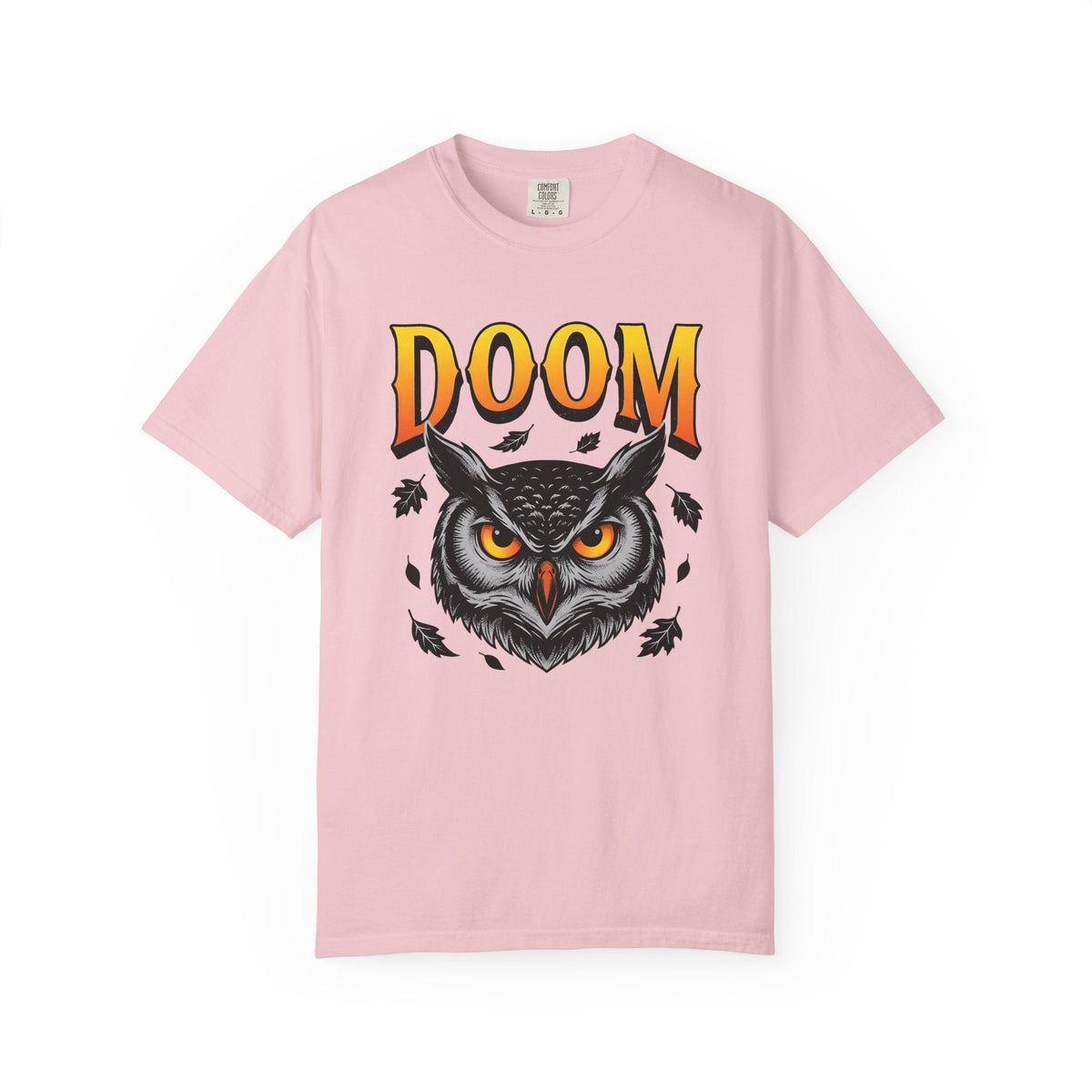 Owl Face Creepy T-Shirt – Spooky Halloween Wildlife product image 3