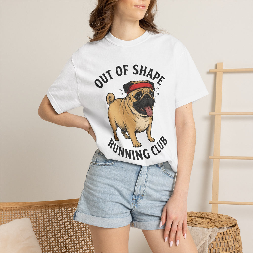 Pug Dog Shirt Sports Humor Unisex Gift Cartoon Tee T-Shirt product image 6
