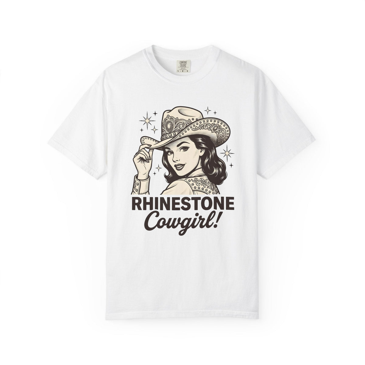 Cowgirl Portrait Shirt Western Gift for Women Vintage Tee product image 1