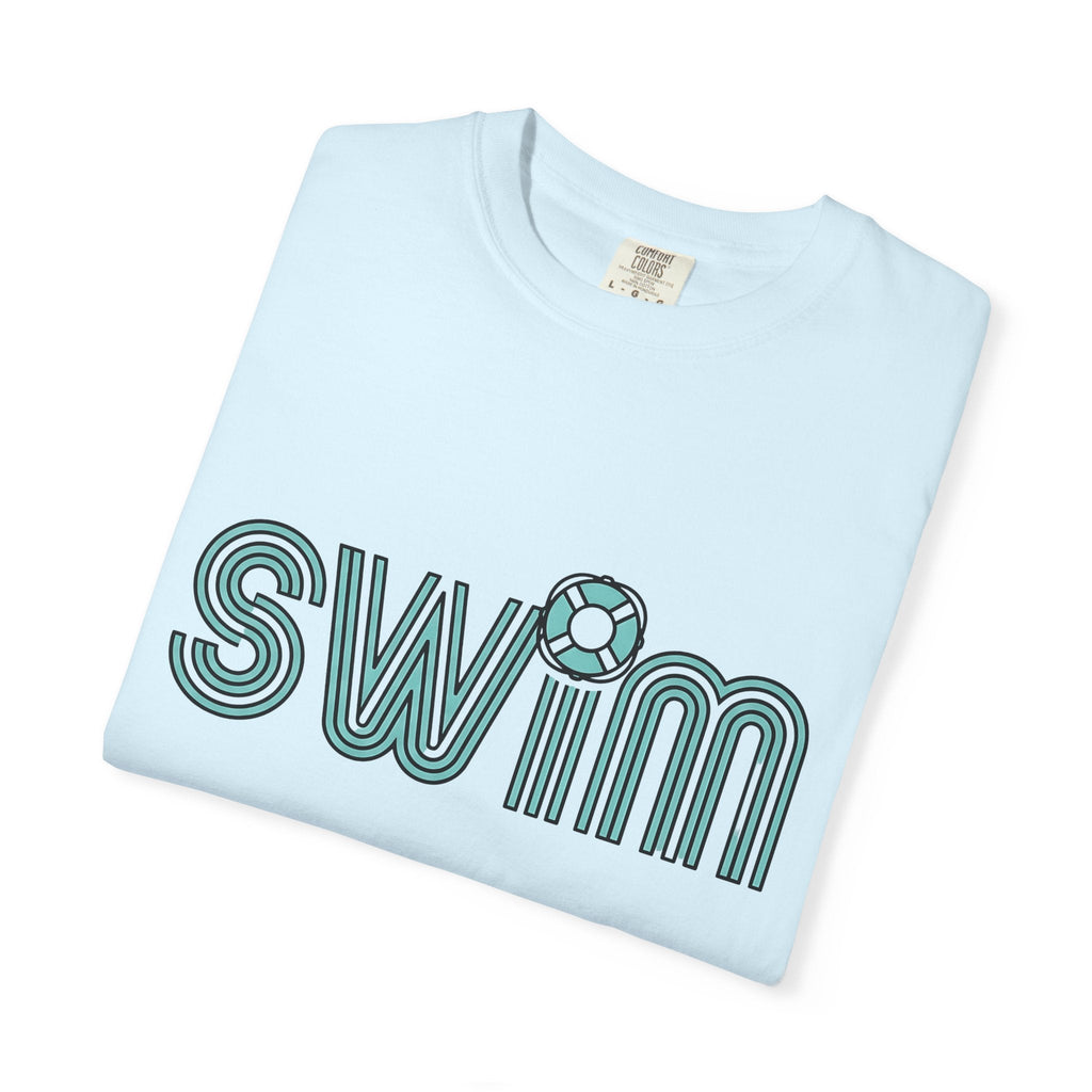Swim Quote Shirt Swimming Coast Unisex Gift Modern Tee product image 8