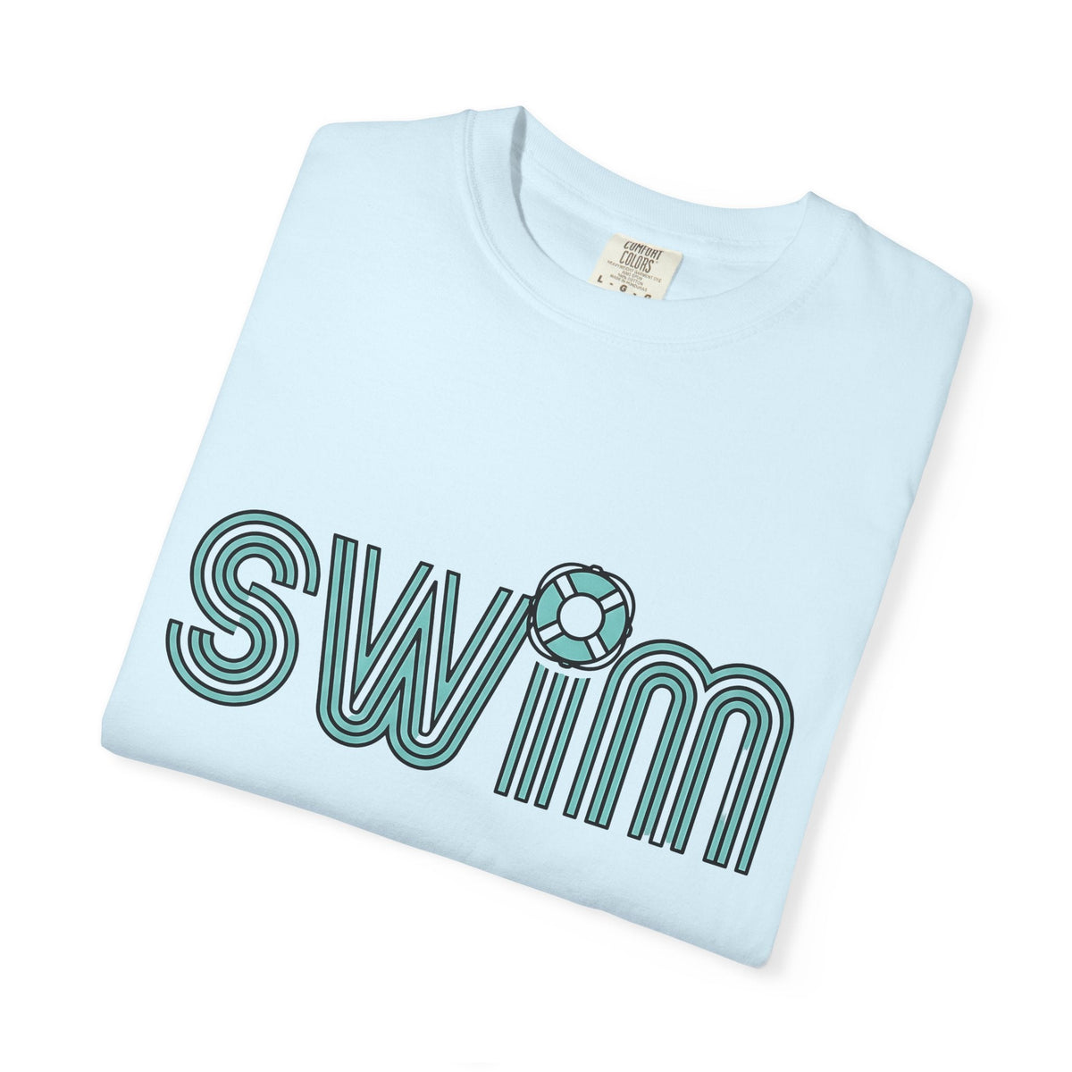 Swim Quote Shirt Swimming Coast Unisex Gift Modern Tee product image 8