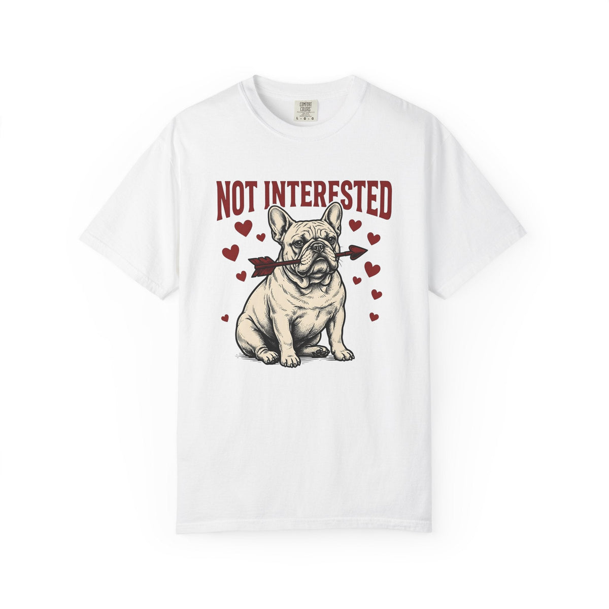 French Bulldog Shirt St. Valentine's Day Animal Unisex Gift product image 1