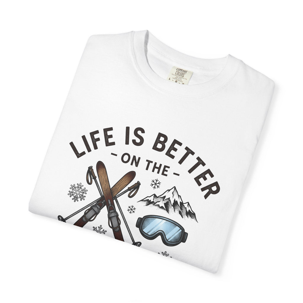 Snow Gear Shirt Skiing Frost Unisex Gift Aged Tee Winter product image 5