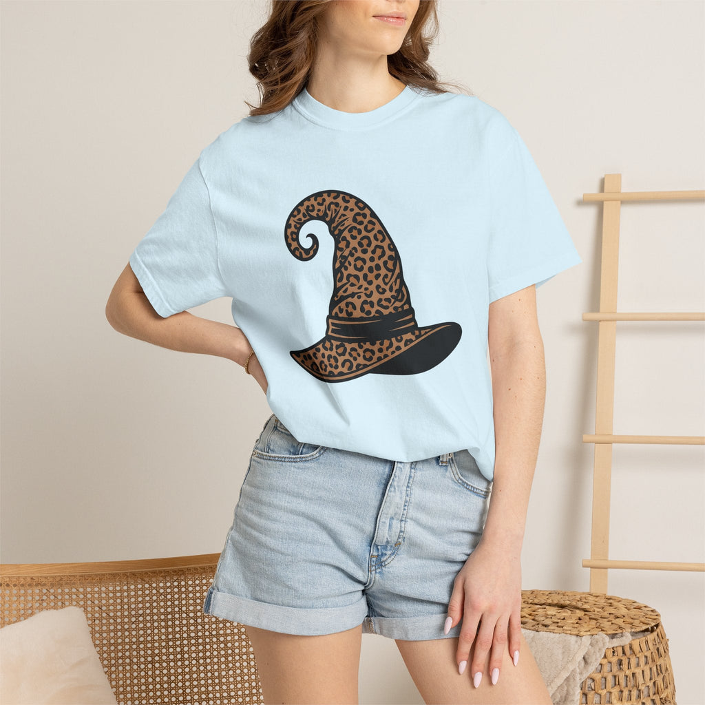Wildcat Witch Hat Shirt Halloween Outfit Unisex Gift Popular Tee Witch Hat