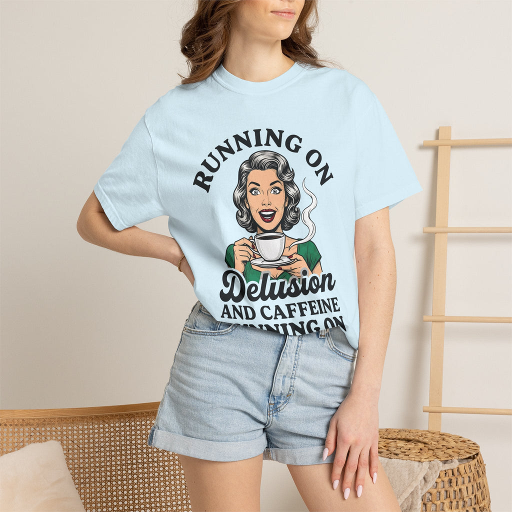 Vintage Woman Coffee Comic T-Shirt – Retro Caffeine Humor product image 9