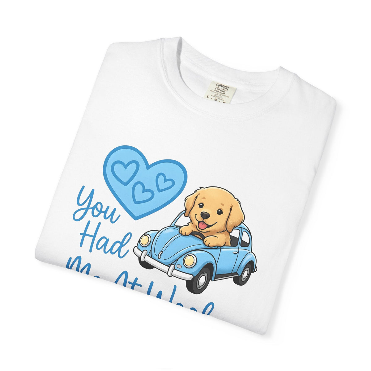Golden Retriever Truck Shirt Dog Pet Unisex Gift Comic Tee product image 5
