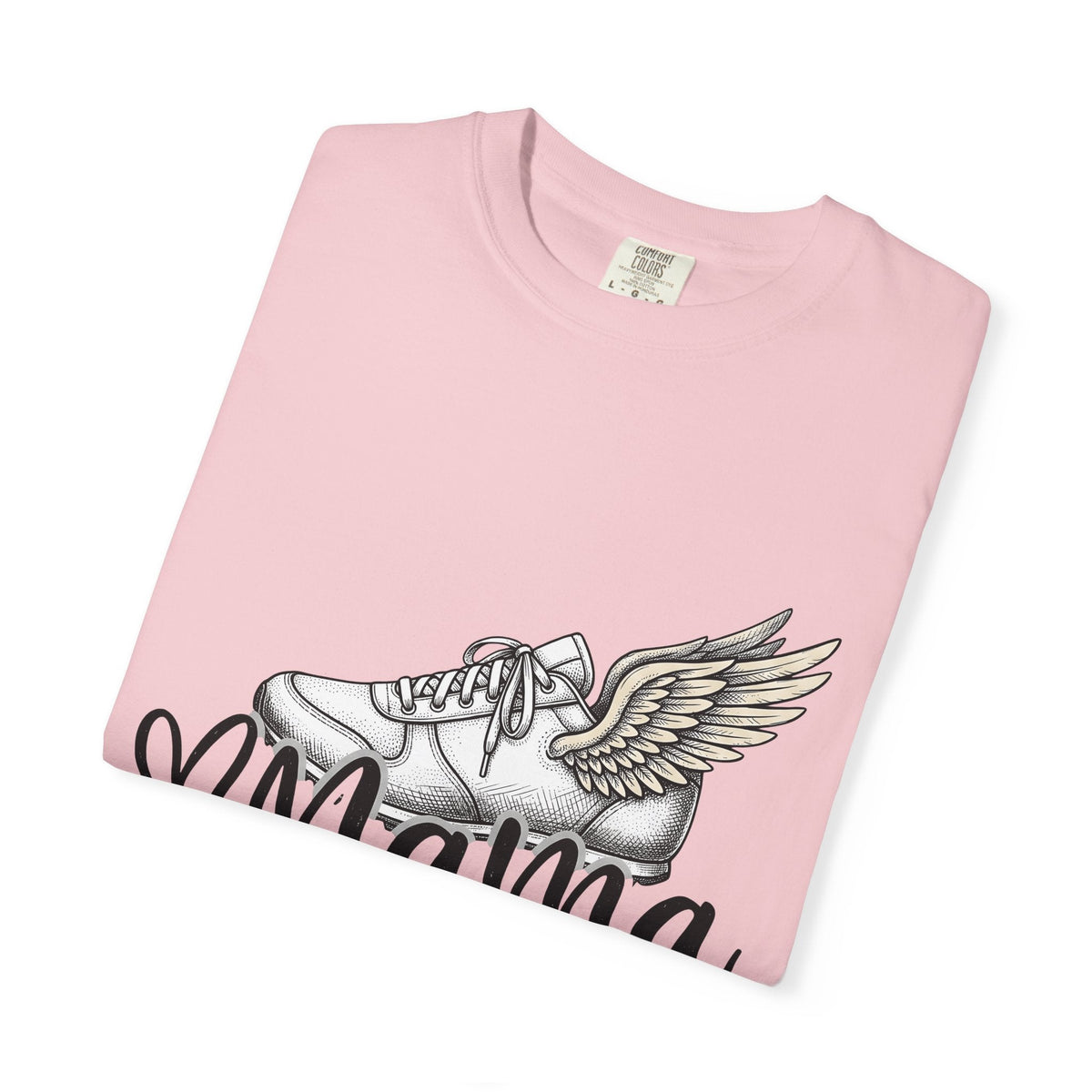 Winged Sneaker Shirt Moms Fitness Gift for Women Hand Drawn Tee Sneakers T-Shirt