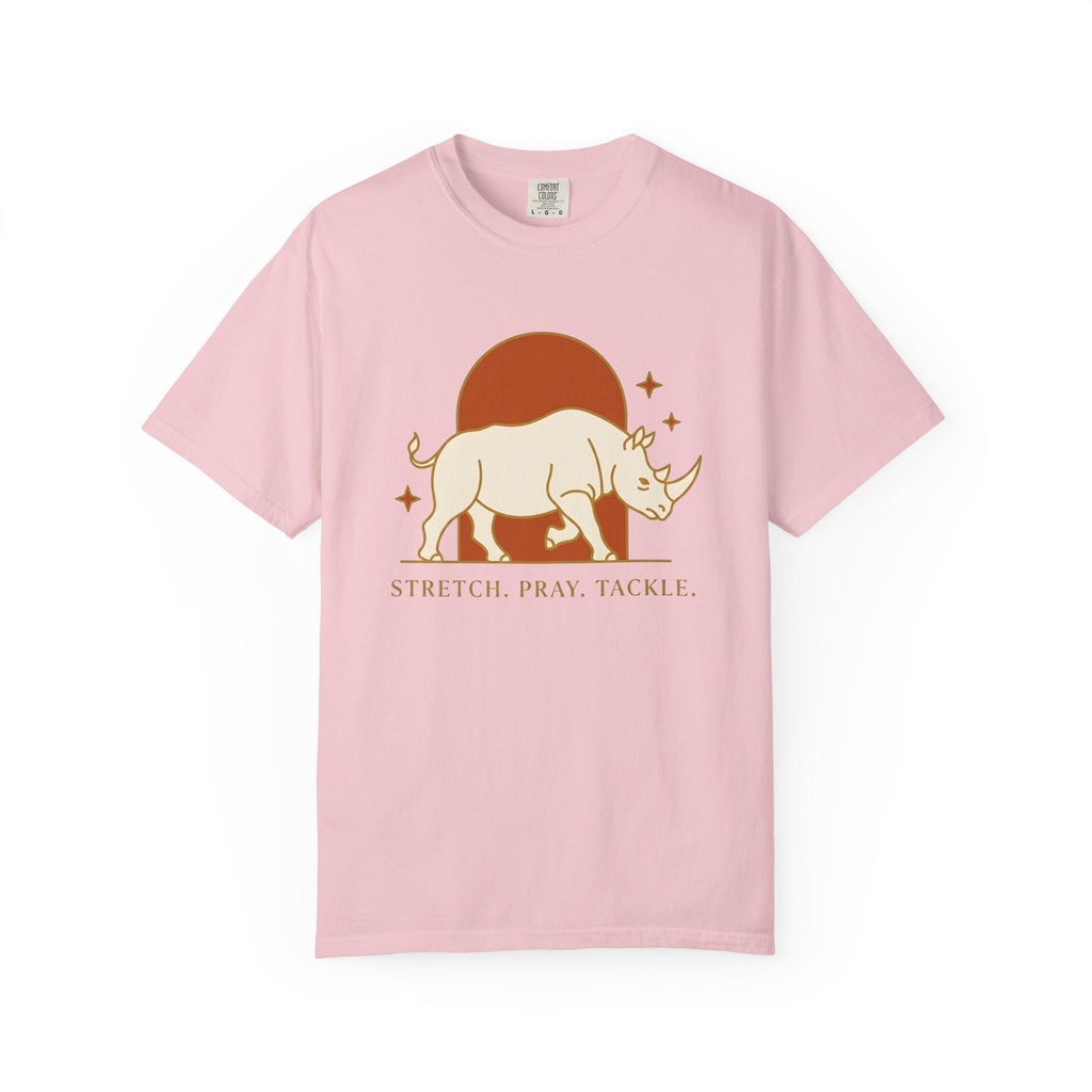 Rhino Art Shirt Sports Training Unisex Gift Plain Tee product image 3