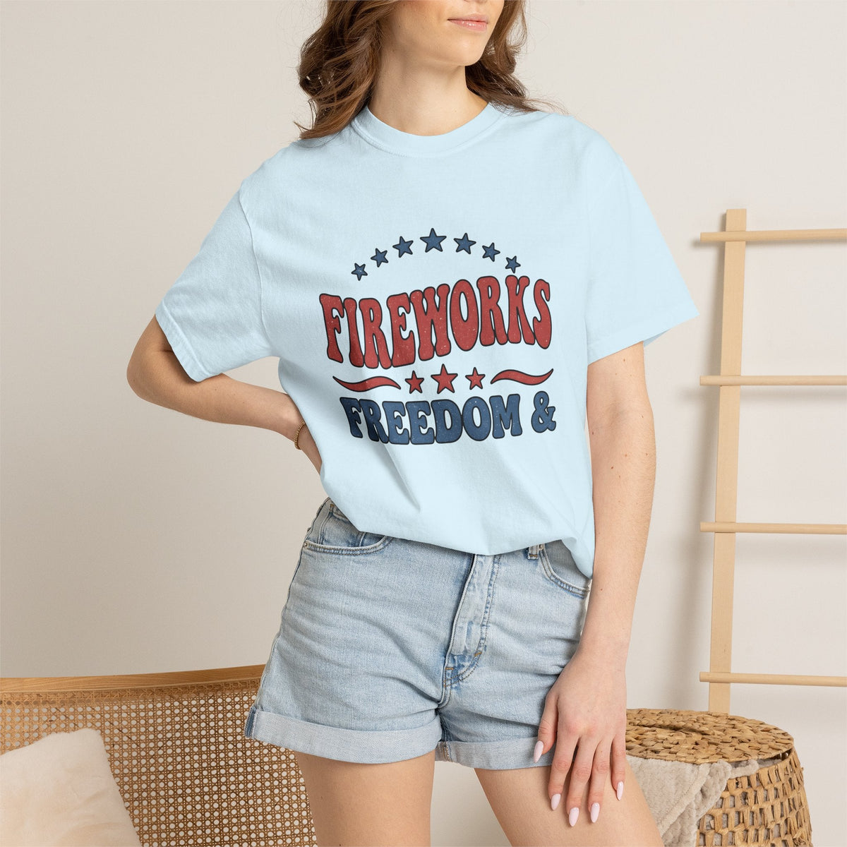 Patriotic Star Shapes Shirt America Festival Unisex Gift product image 9