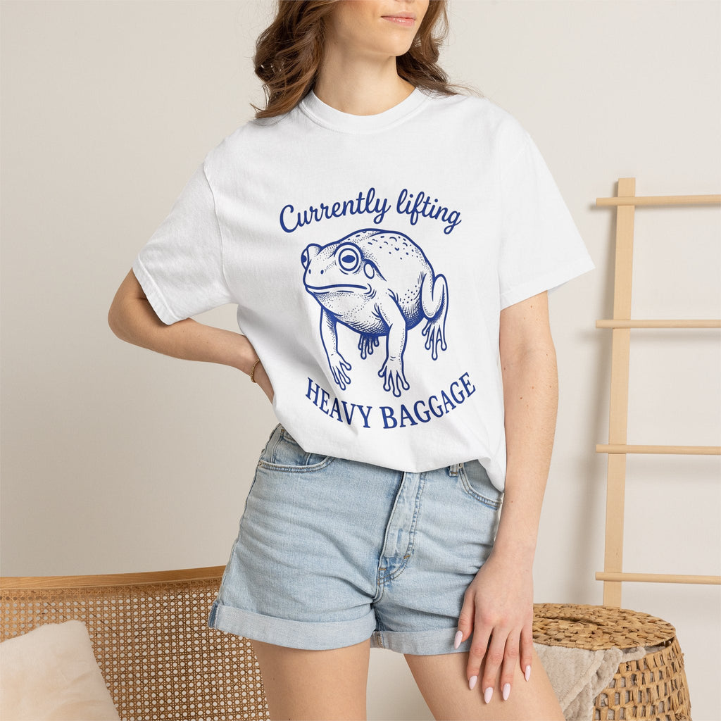 Frog Art Shirt Sports Exercise Unisex Gift Doodle Tee Toad product image 6