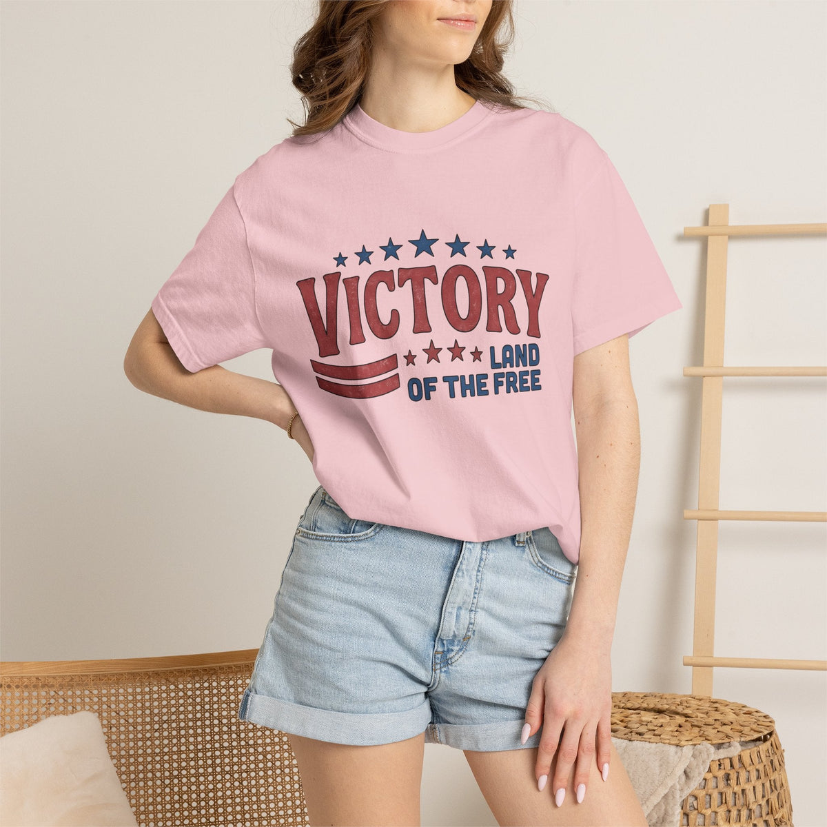 Patriotic Stars Shirt America Unisex Gift Vintage Tee Star product image 12