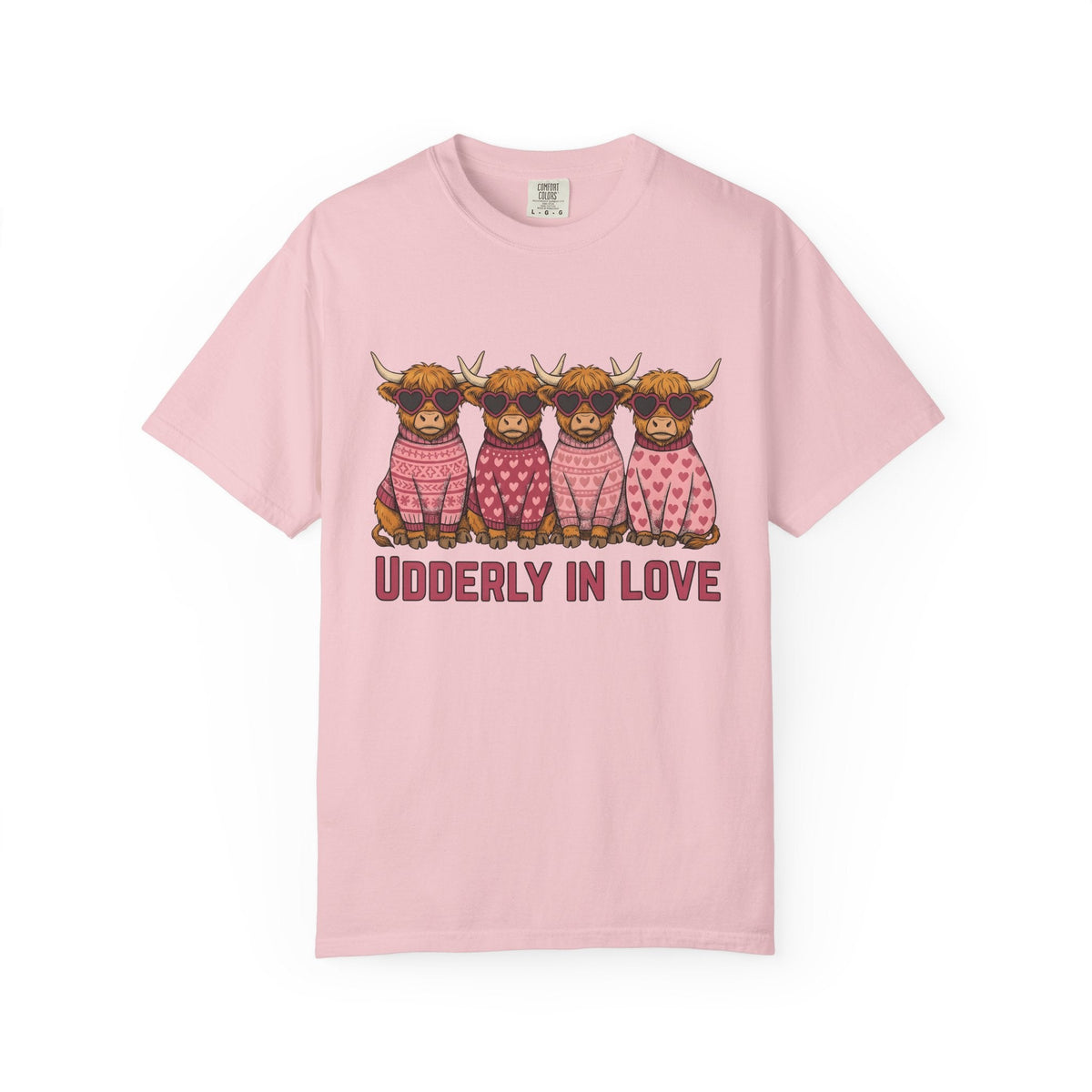 Highland Cattle Shirt St. Valentine's Day Pets Unisex Gift product image 3