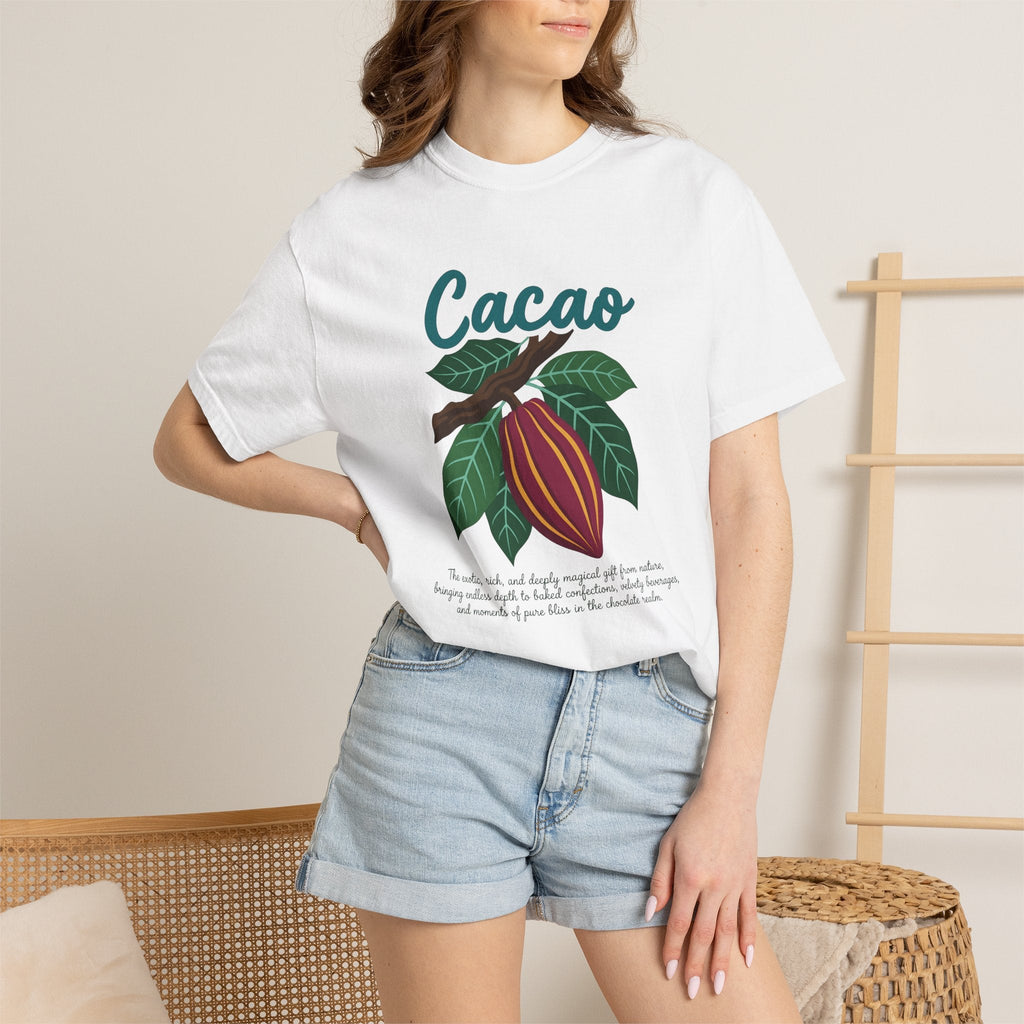 Cacao Fruit Shirt Desserts Confectionery Unisex Gift Flower product image 6