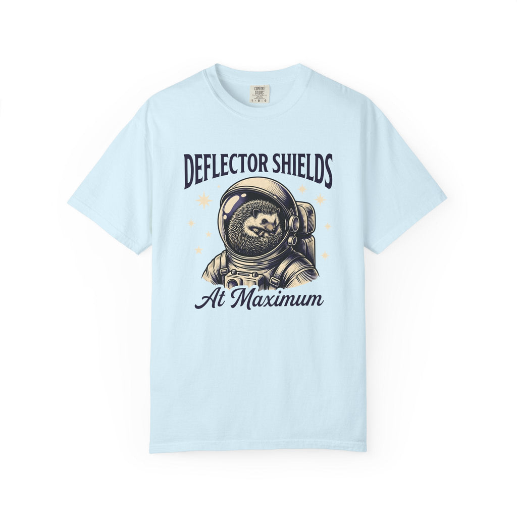 Hedgehog Astronaut Retro T-Shirt – Funny Space Animal product image 2