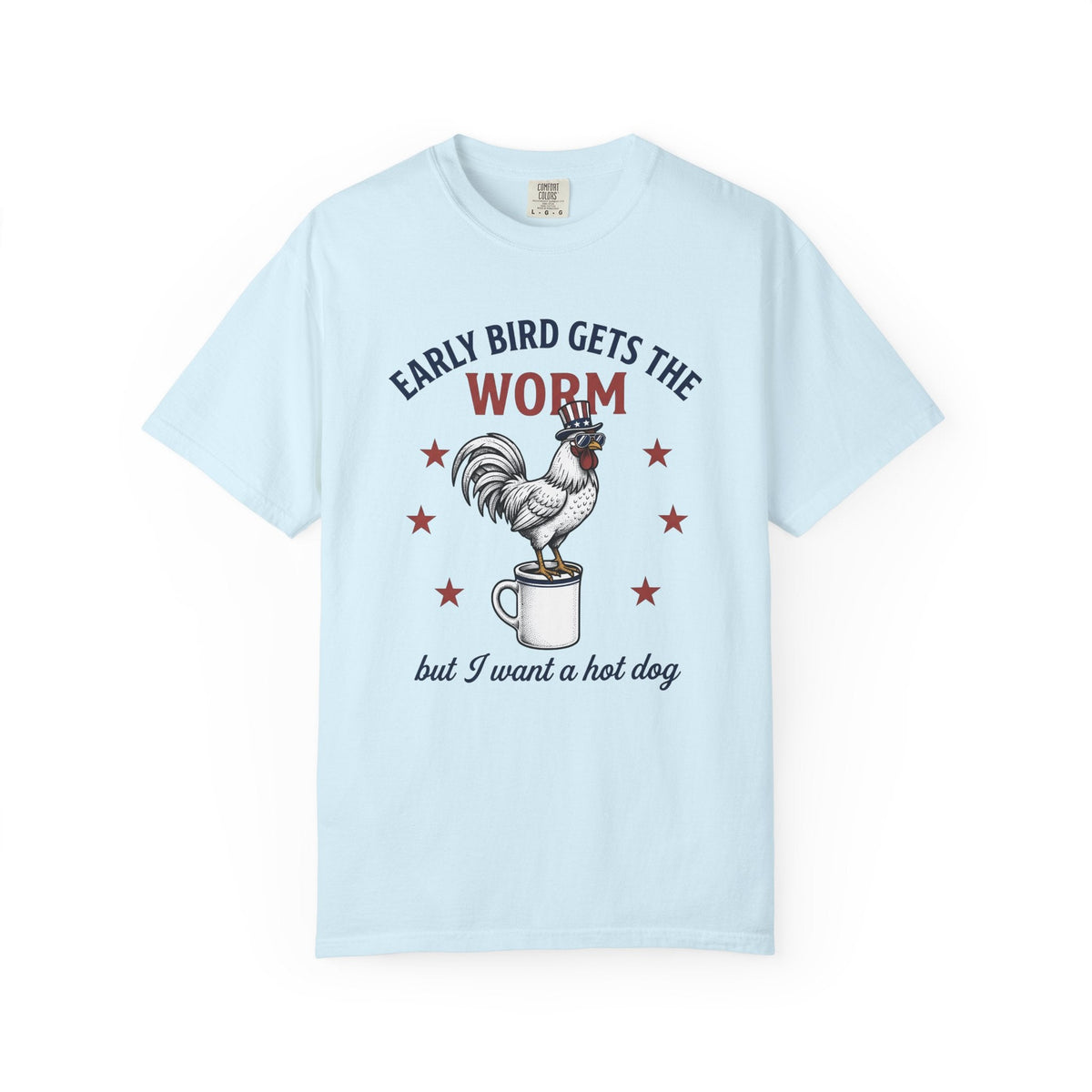 Rooster Coffee Mug Shirt America/4th Of July Joke Unisex Gift Independence Tee