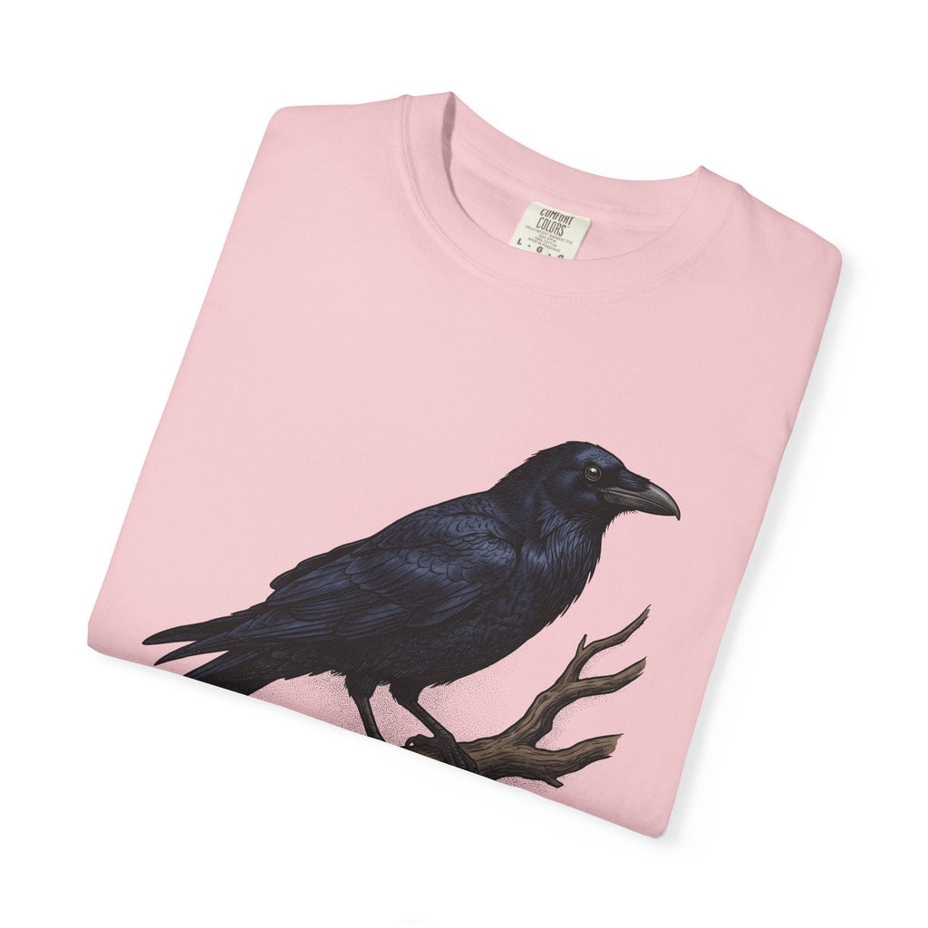 Raven Bird Shirt Halloween Nature Gift Women Gothic Tee product image 11