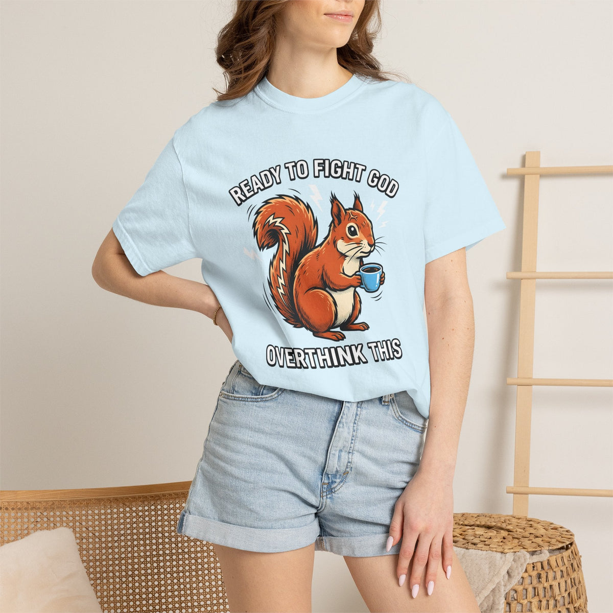 Squirrel Espresso Cup Shirt Coffee Fauna Unisex Gift Animated Tee Espresso Mug