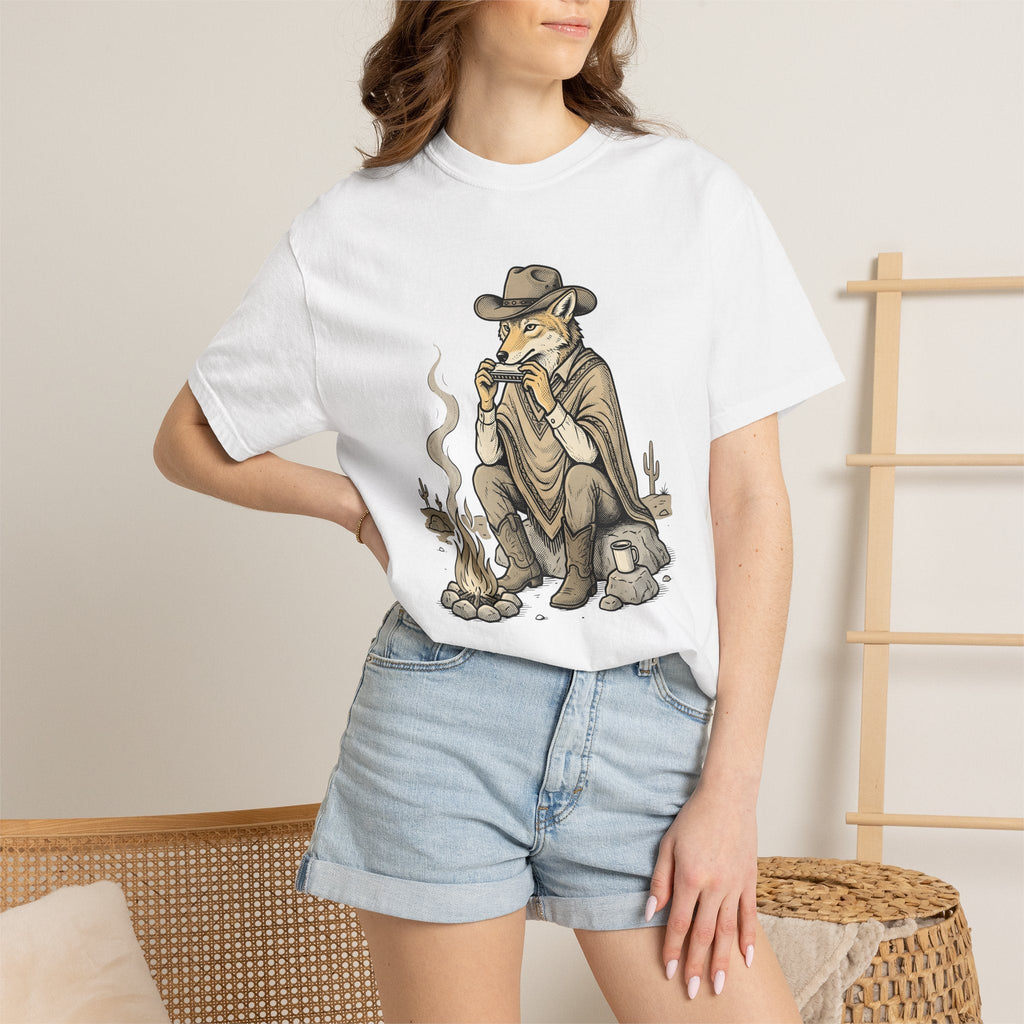 Desert Coyote Shirt Cowgirl Fauna Gift for Women Country product image 6