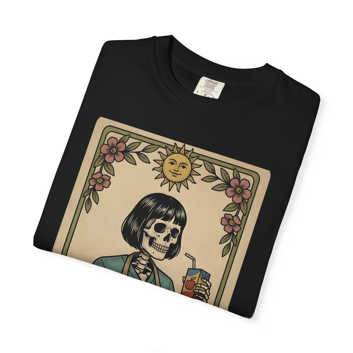 Skeleton Professor Tarot Card T-Shirt – Funny Halloween product image 15