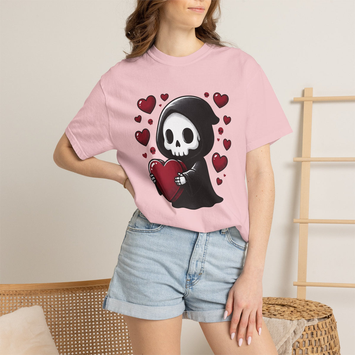 Adorable Reaper Shirt Valentine's Day Dark Unisex Gift product image 12