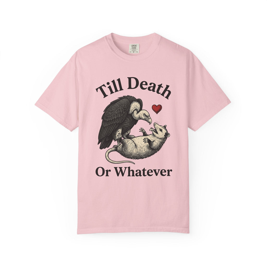 Vulture Opossum Shirt Animals Gothic Gift Women Ink Tee product image 3