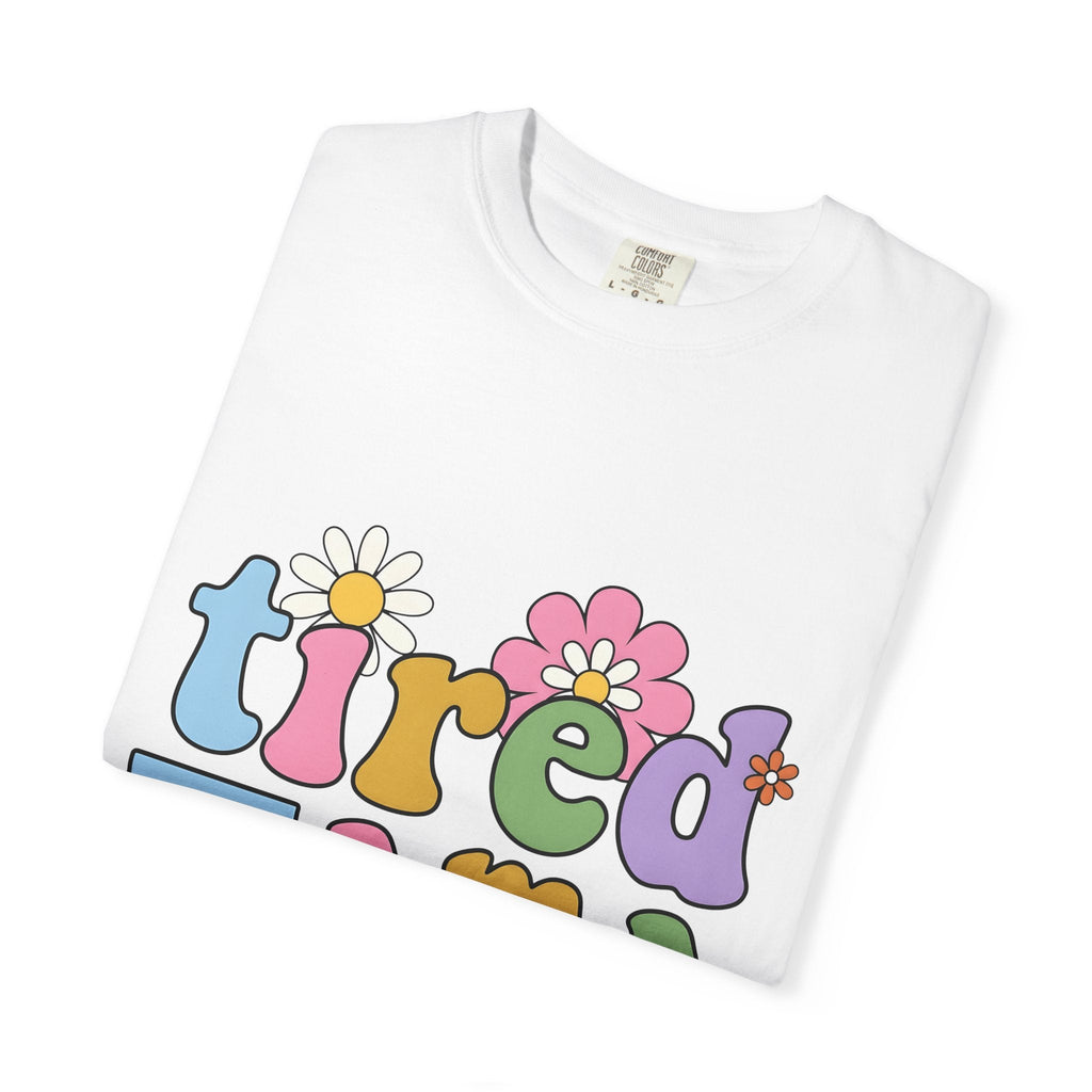Daisy Bloom Font Shirt Moms Kid Care Gift for Women Hippie product image 5