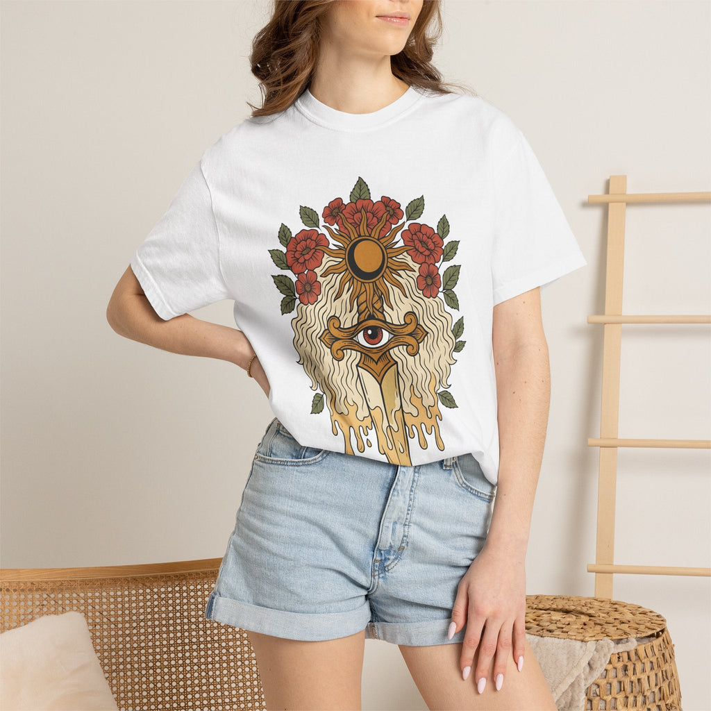Eye Knife Sun Shirt Boho Chic Spirituality Gift Women product image 6