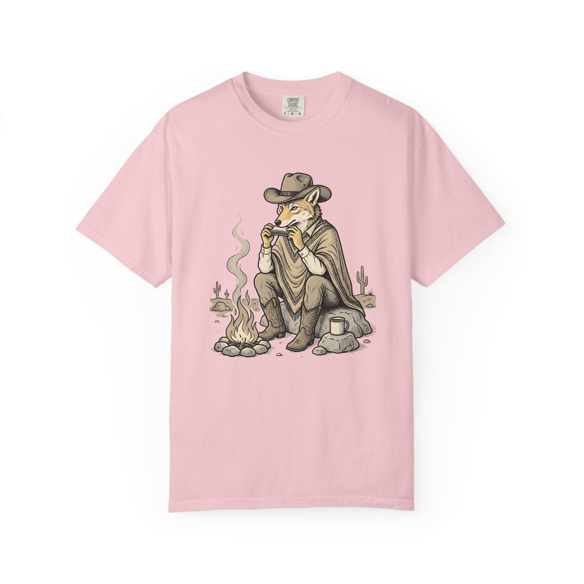 Desert Coyote Shirt Cowgirl Fauna Gift for Women Country product image 3