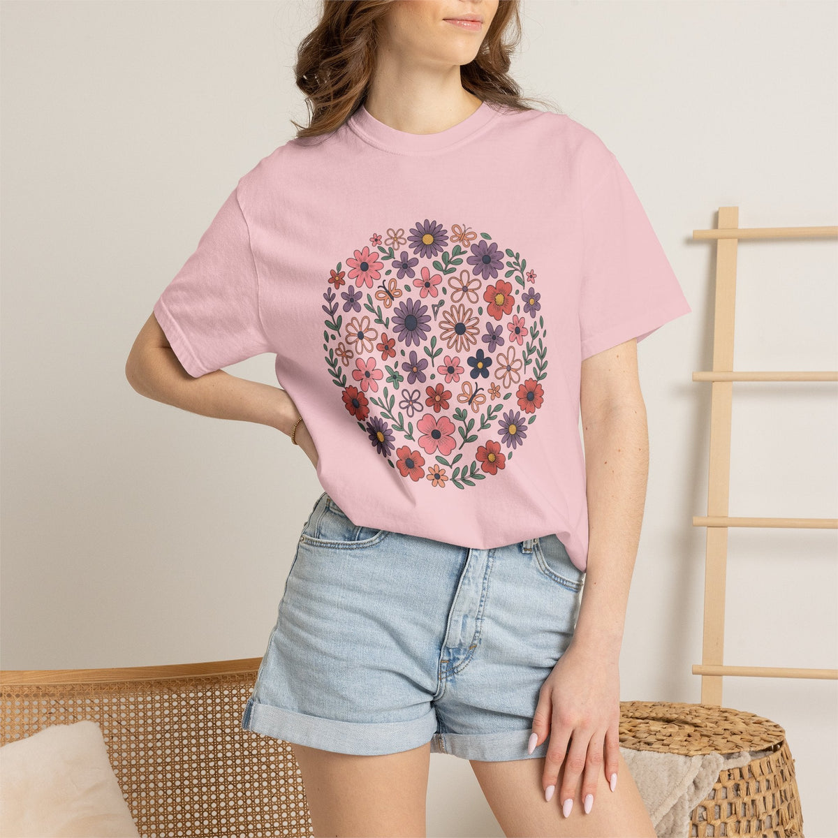 Garden Bouquet Shirt St. Valentine's Day Petals Unisex Gift product image 12