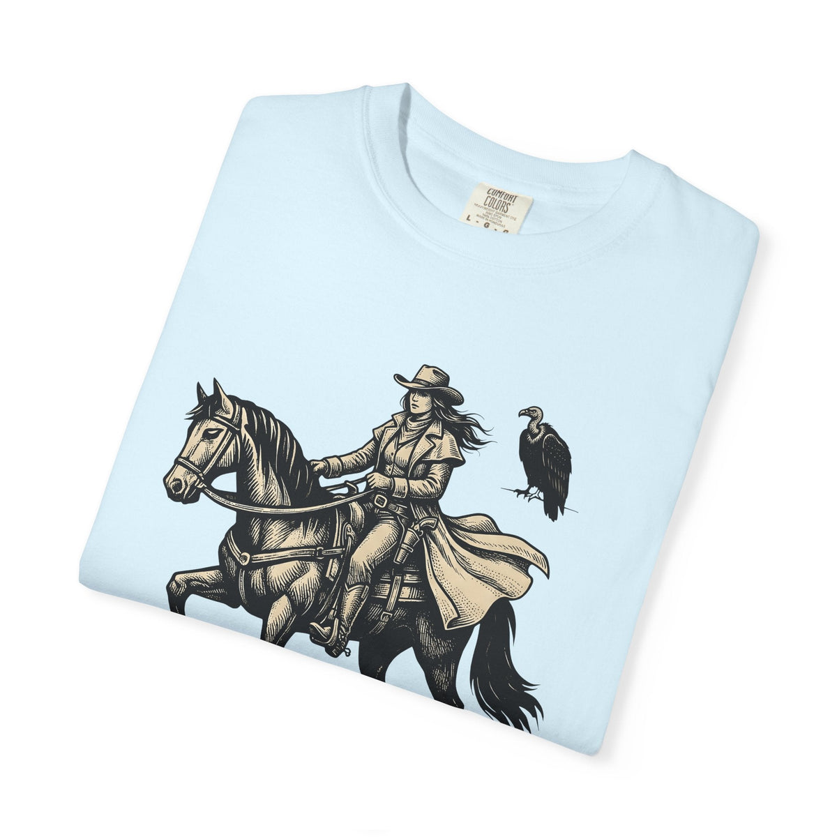 Cowgirl Horse Shirt Equestrian Gift for Women Hand Drawn product image 8