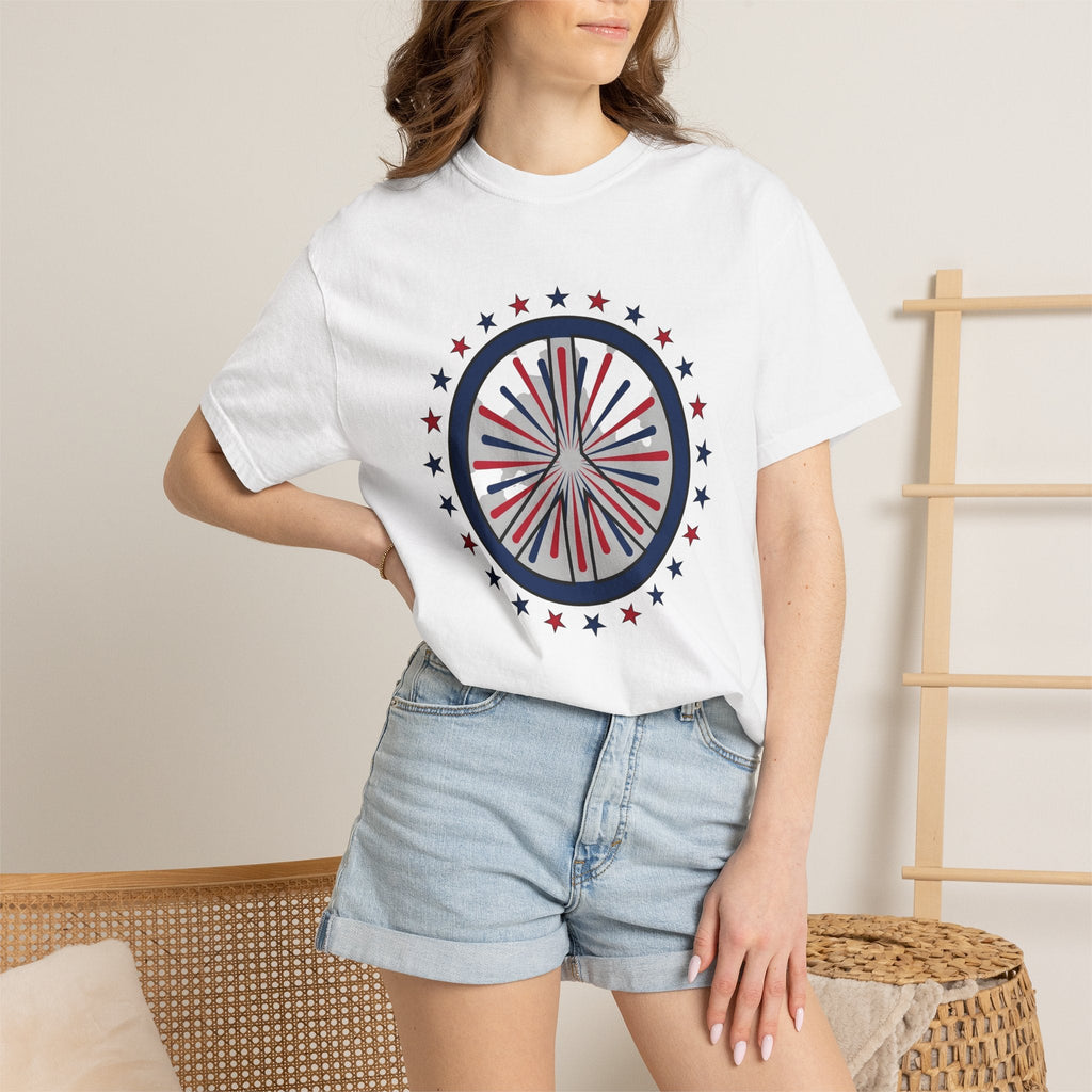Peace Symbol Shirt 4th Of July Celebration Unisex Gift product image 6