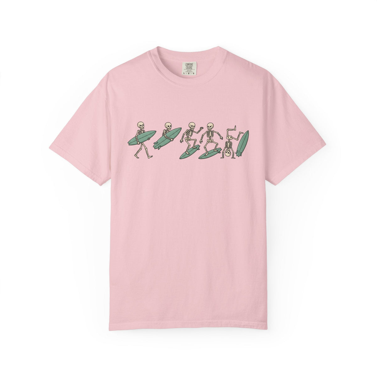 Skeleton Wave Riding Shirt Surfing Coast Unisex Gift product image 3