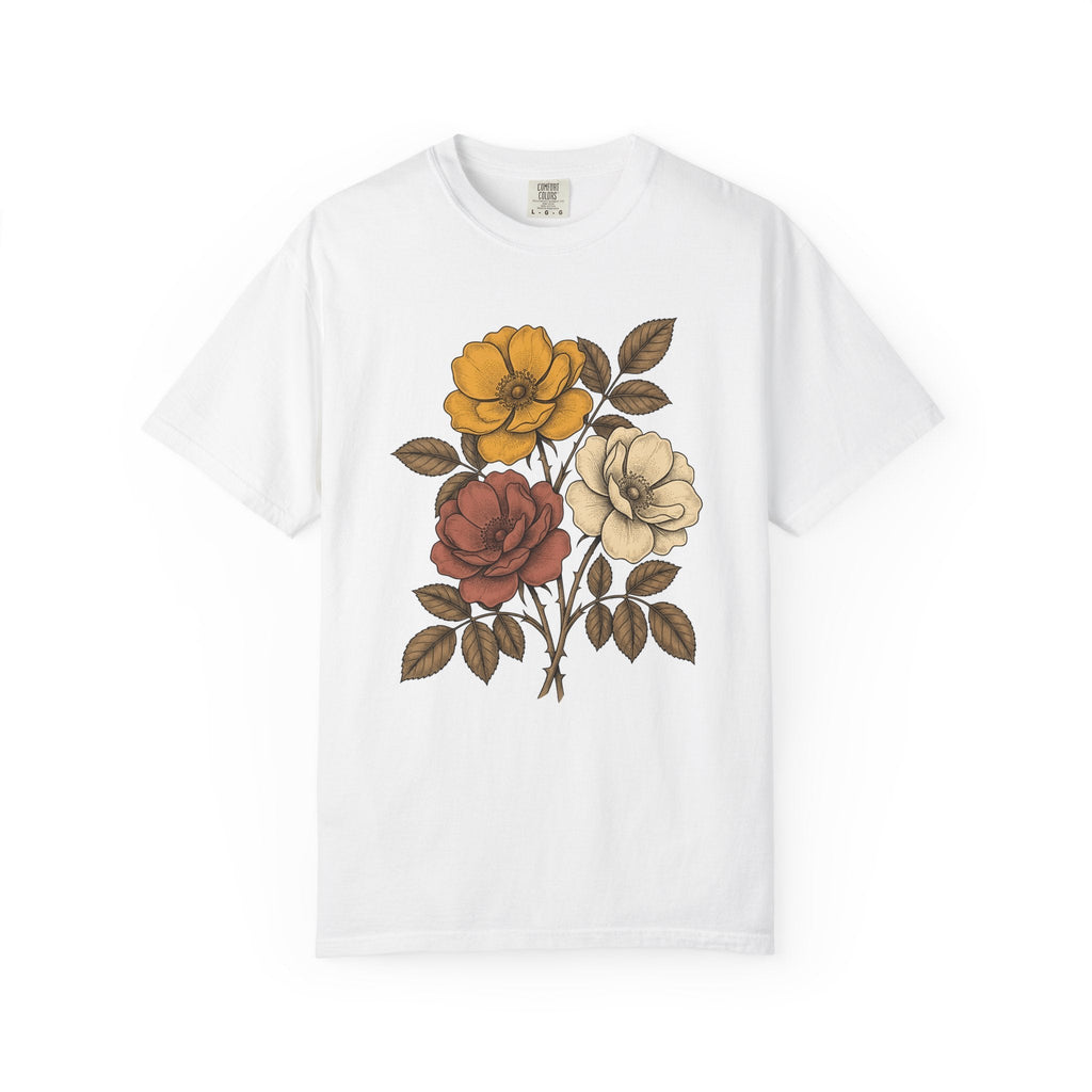 Antique Floral Arrangement Shirt Boho Chic Plants Unisex product image 1