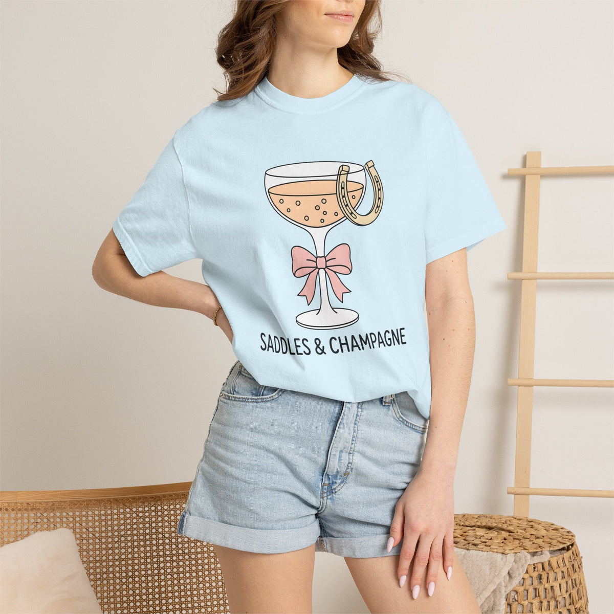 Champagne Glass Shirt Cowgirl Western Gift for Women product image 9