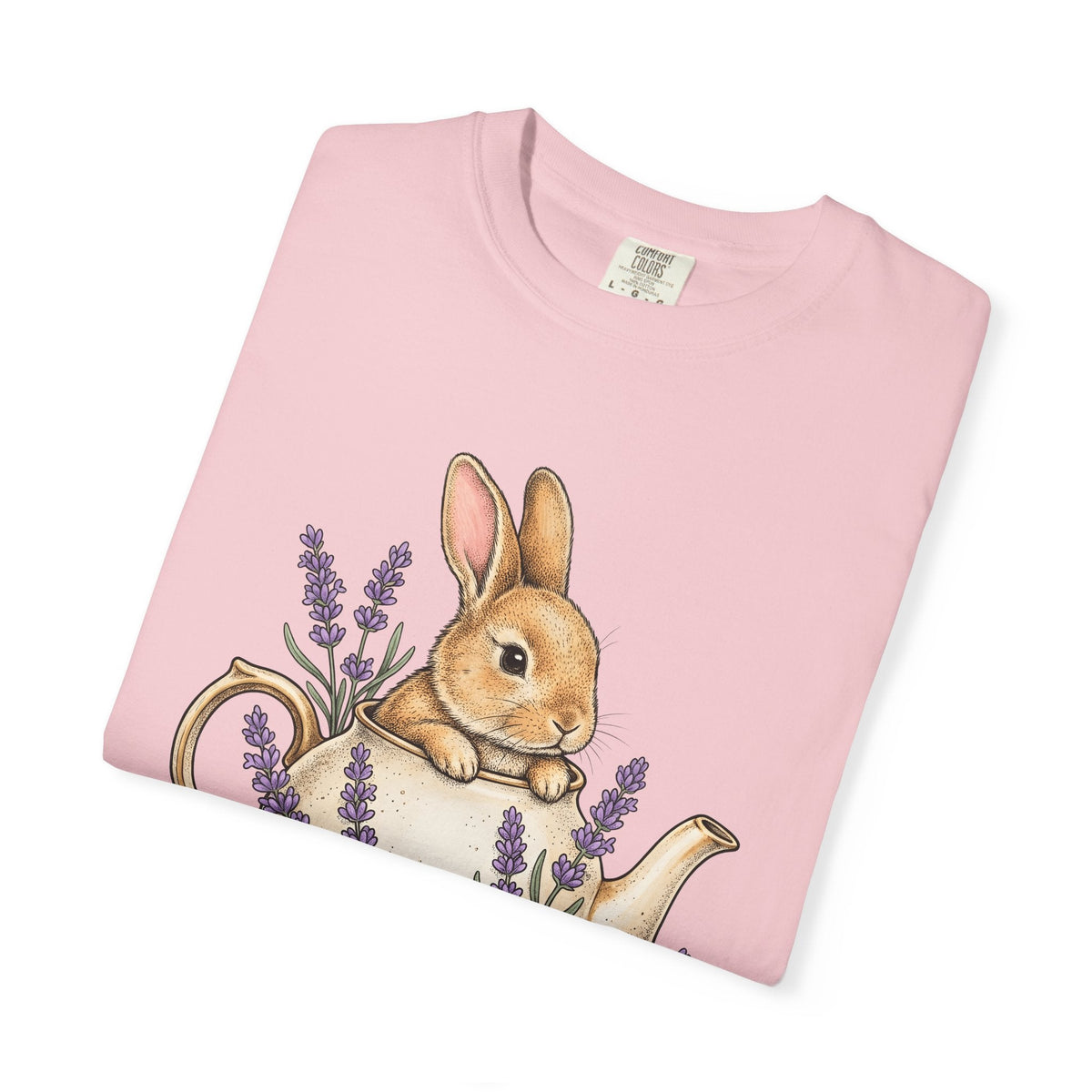 Bunny Kettle Shirt Animals & Flowers Rustic Gift Women product image 11