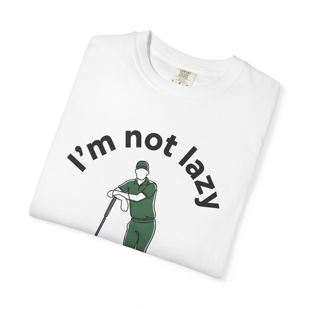 Golf Man Shirt Comedy Unisex Gift Basic Tee Golfer T-Shirt product image 5