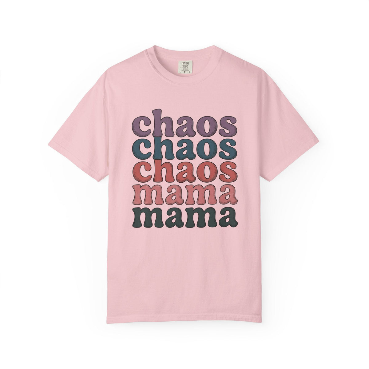 Bold Text Print Hand-Drawn T-Shirt – Mom Appreciation product image 3