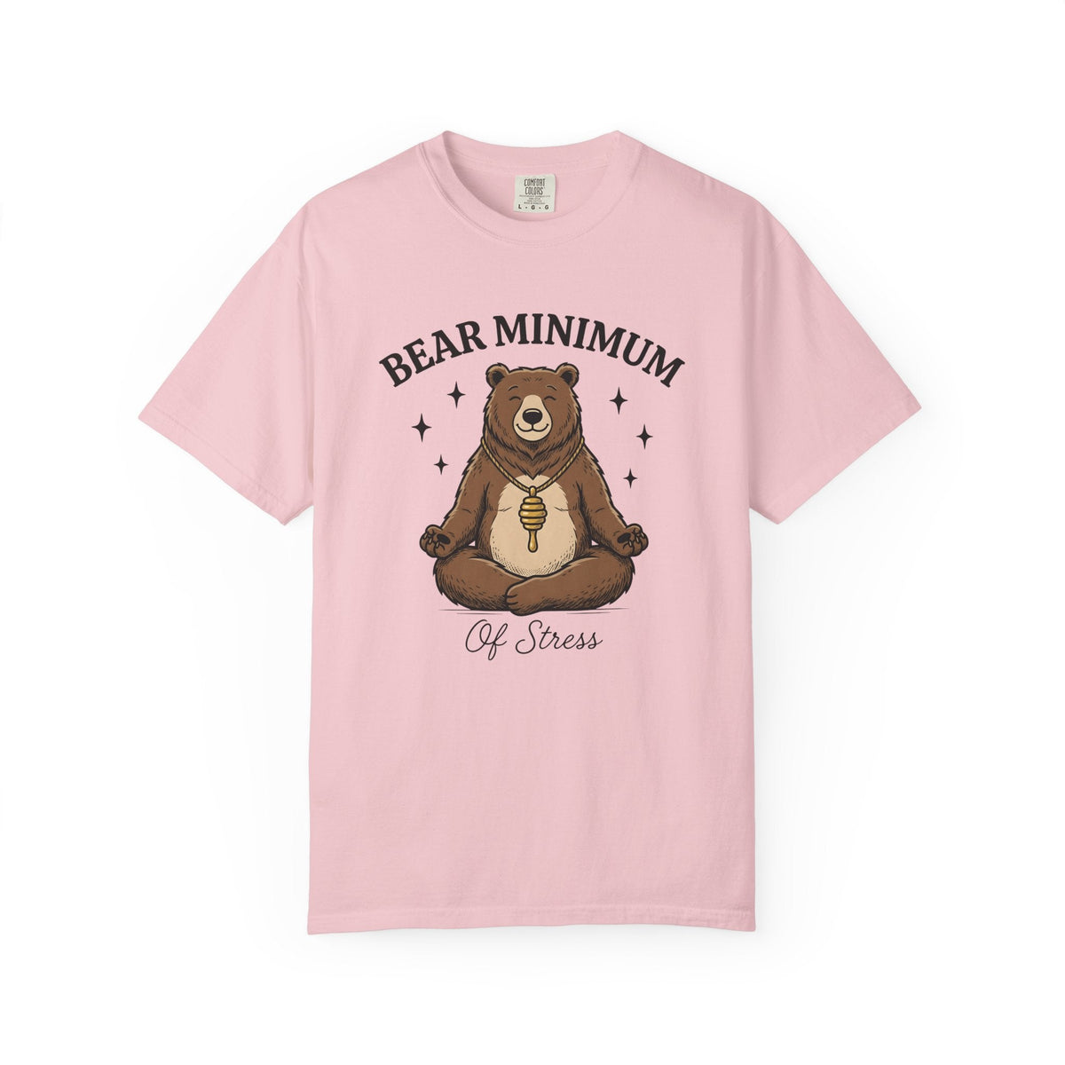 Calm Bear Shirt Yoga Fauna Unisex Gift Graphic Tee T-Shirt product image 3