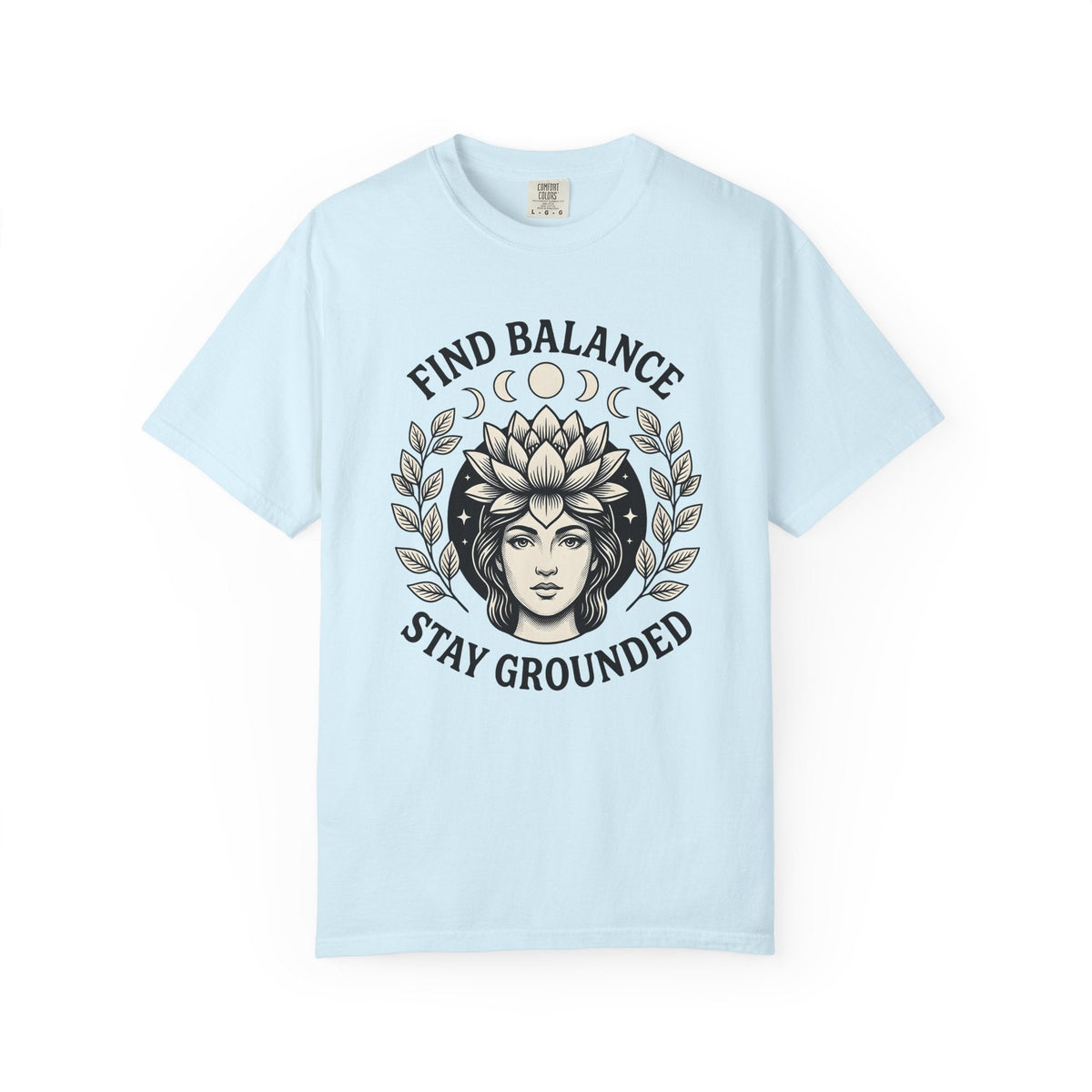 Lotus Bloom Girl Shirt Yoga Wellness Gift for Women Earthy product image 2