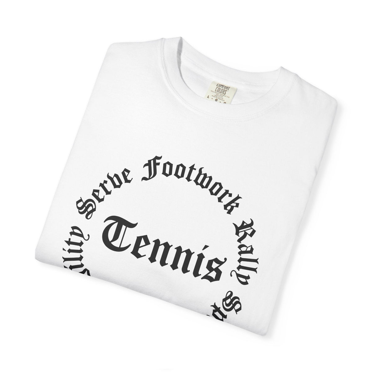 Tennis Quote Shirt Competitor Unisex Gift Old English Tee product image 5